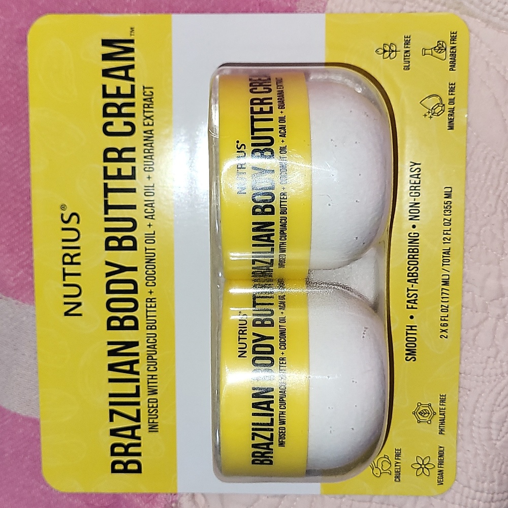 Nutrius Brazillian Body Butter Cream